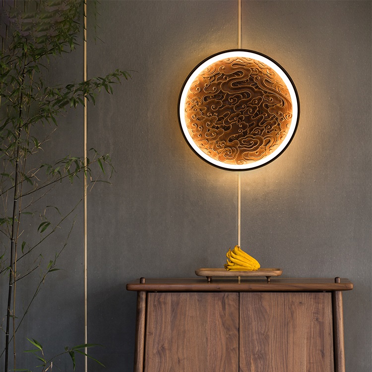 Настенный светодиодный светильник RODA WALL D40 Dark Brown by ImperiumLoft