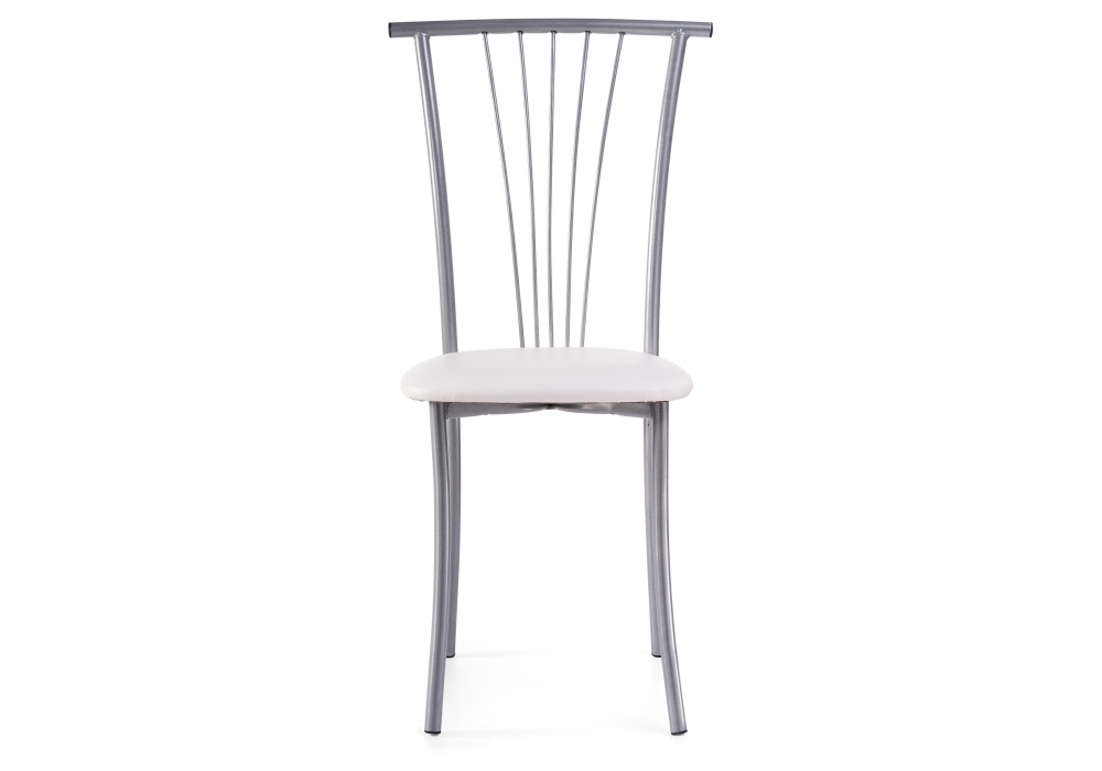 Стул Woodville Grigori белый полимер / светлый мусс 453987