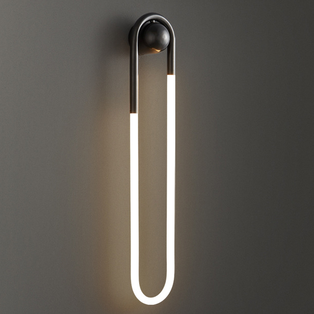 Настенный светильник GABI WALL H75 Black by ImperiumLoft