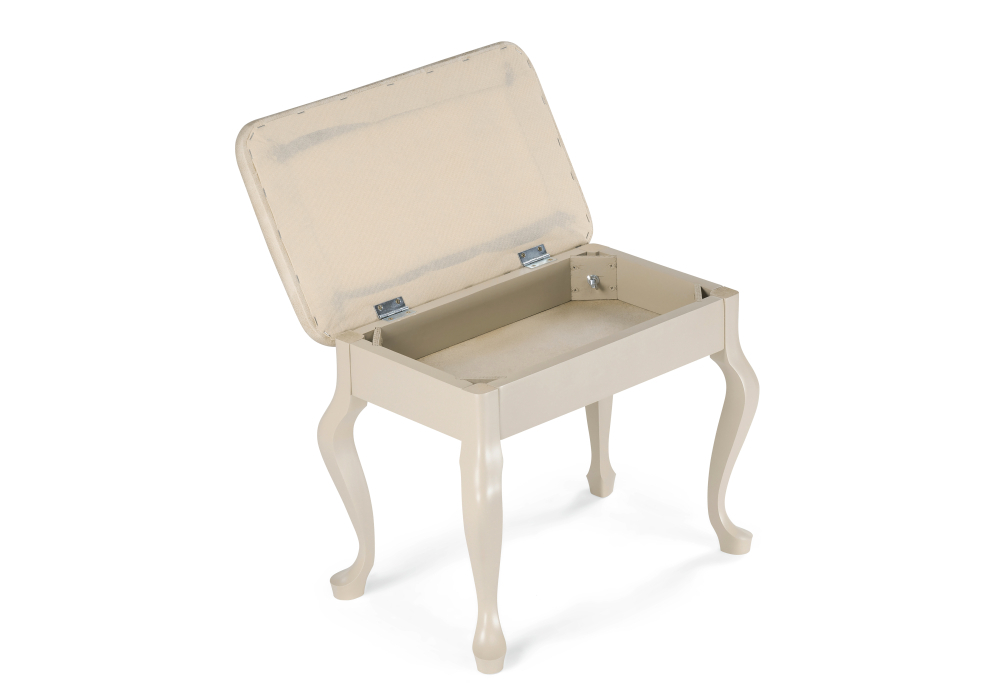 Банкетка Woodville Лусте сонома / ткань бежевая 515164