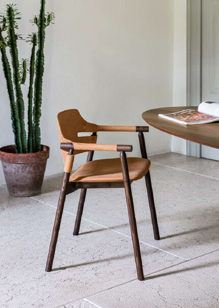 Обеденный стул Midj Suite P L CU S1750P0