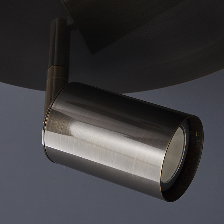 Точечный светодиодный светильник SEDOR D25 Black by ImperiumLoft