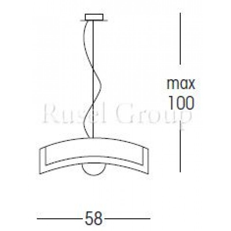 Подвесной светильник Linea Light Mille 1018