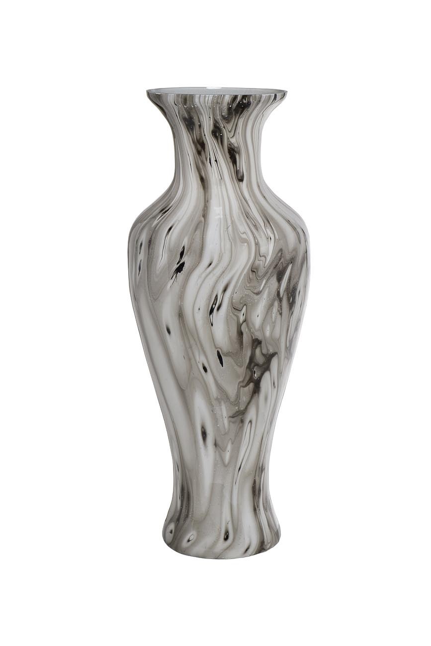 Ваза стеклянная с эмалью Garda Decor 71PN-50732