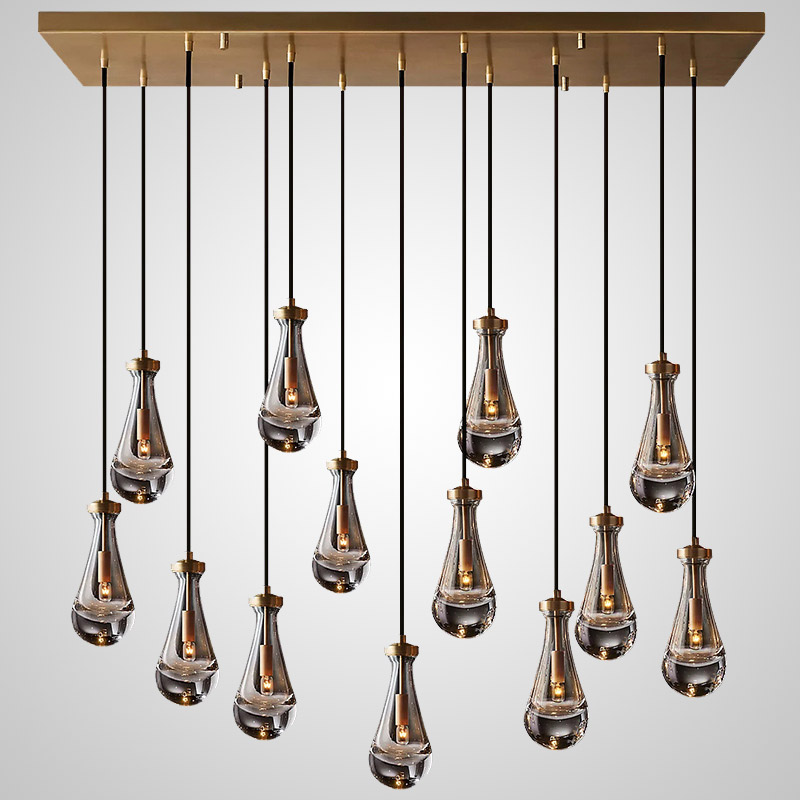 Подвесной светильник MELANY MORE L3 Планка by ImperiumLoft