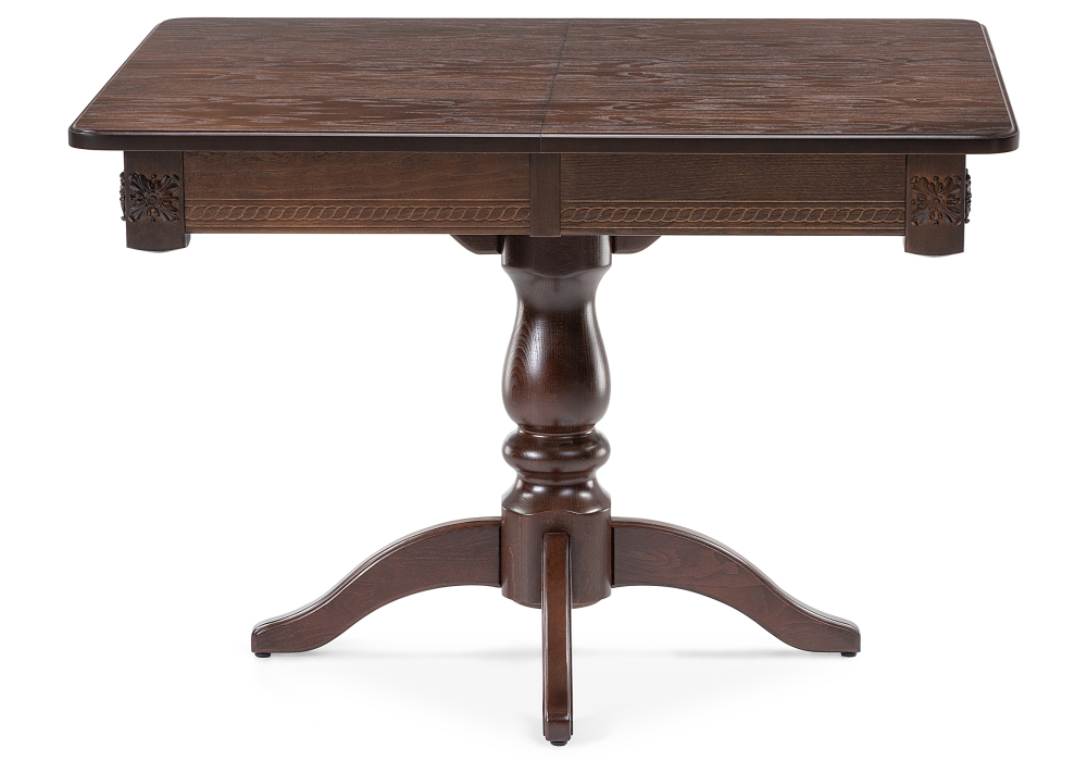 Стол деревянный Woodville Матис орех темный 483897