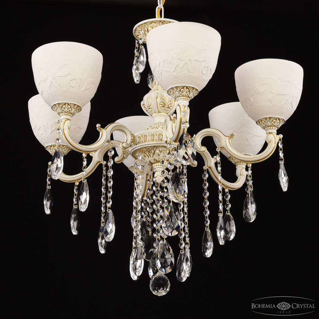 Люстра хрустальная AL78101/6/175 B WMG P1 U Horse Bohemia Ivele Crystal