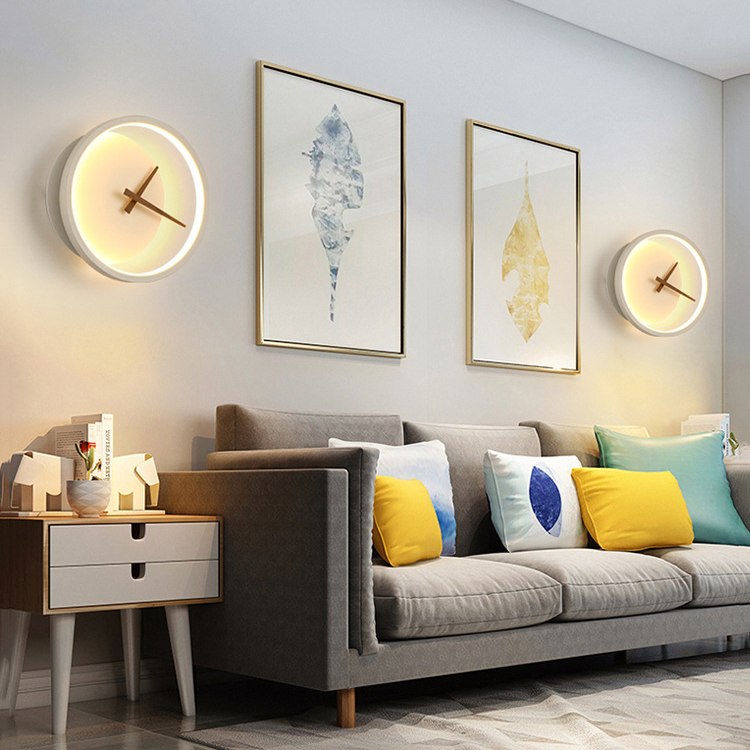 Настенный светильник CLOCK Black 3000К by ImperiumLoft