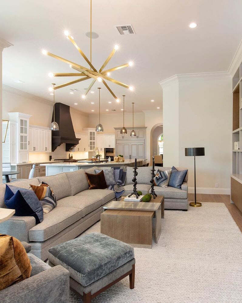 Современная люстра Пэрис Louvre Home JJ10540-12DC