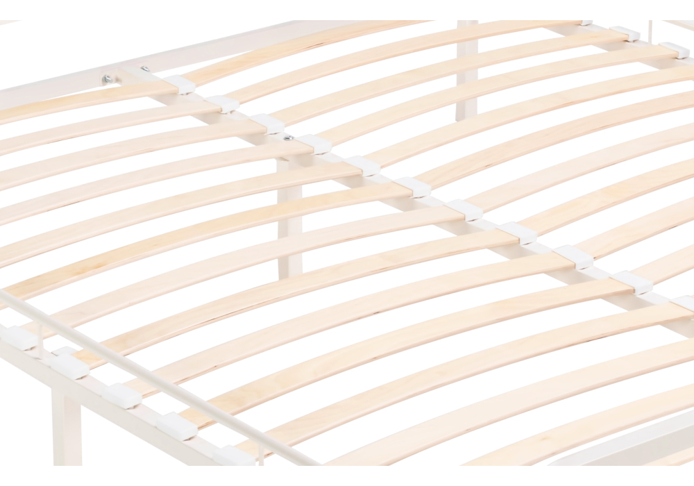Кровать Woodville Рейк 160х200 белая 403028
