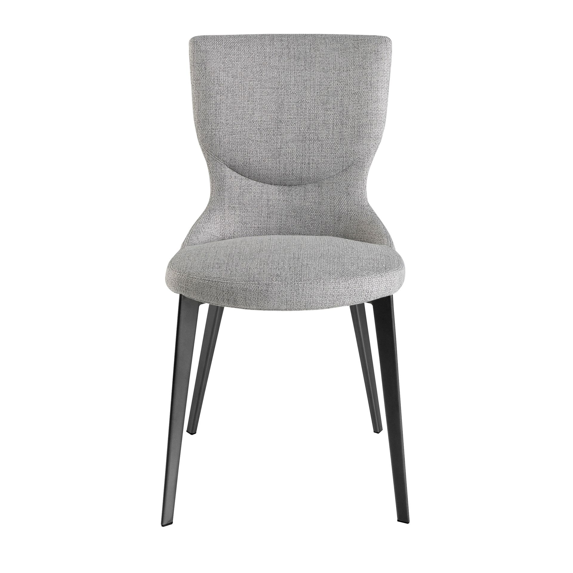 Стул 4131/A206 из серой ткани Angel Cerda