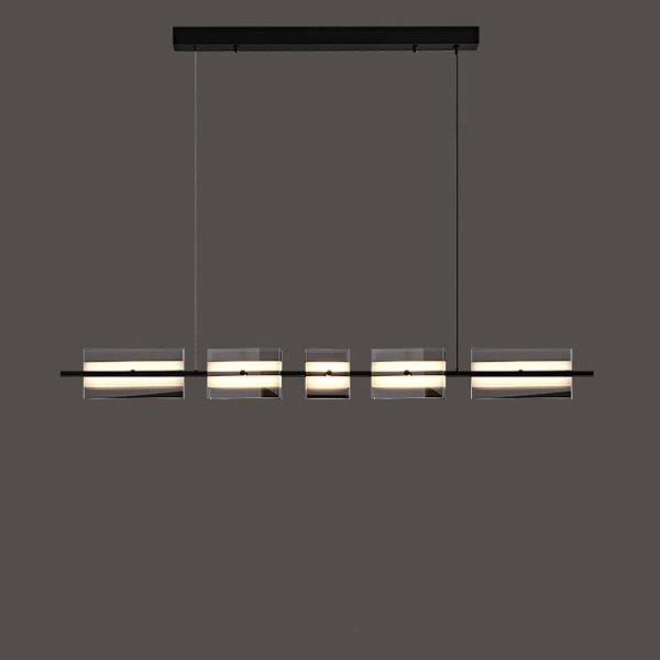Подвесной светильник BRIAND LONG L102,5 Black by ImperiumLoft