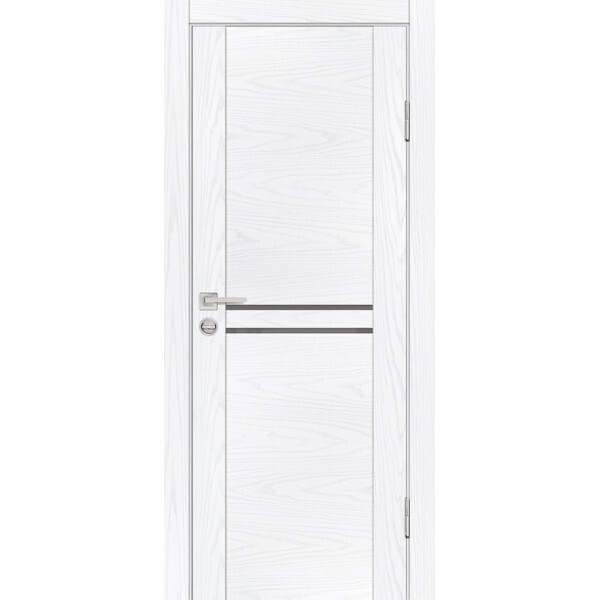 Межкомнатная дверь Graf PSM-4 серый лакобель Дуб скай белый (1900 х 600)