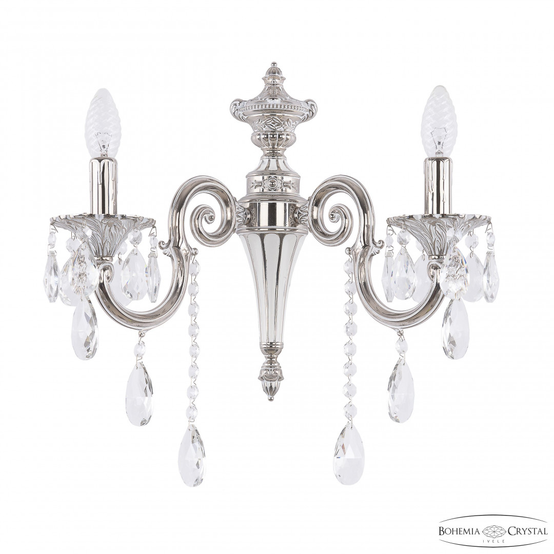 Бра бронзовые с хрусталём 7203B20/2/175 B NW