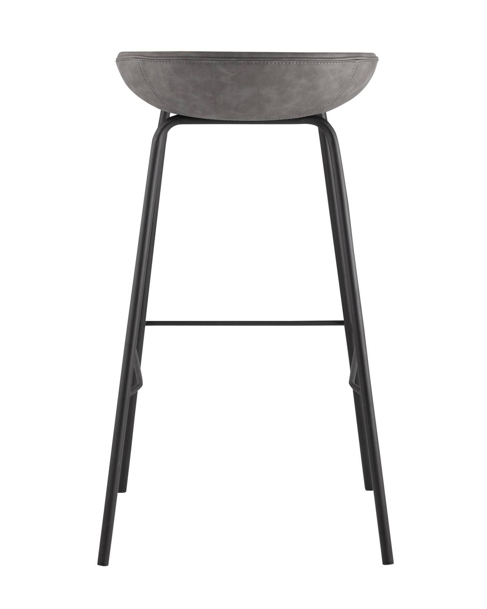 Стул барный Beetle Lite PU серый Stool Group