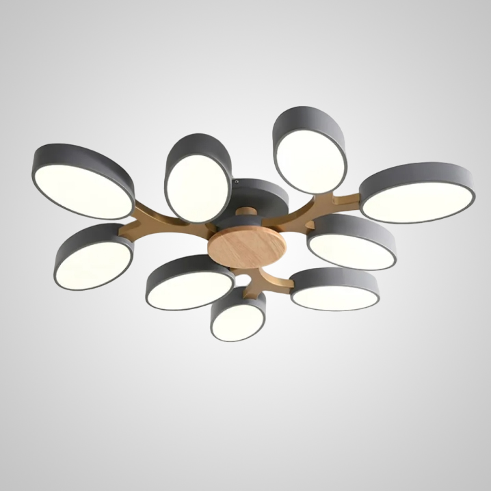 Потолочная люстра INGALIS L94 Gray by ImperiumLoft