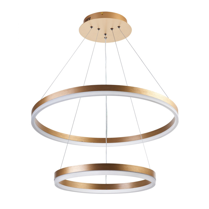 Каскадная люстра LED4U L10823-60-40 GD