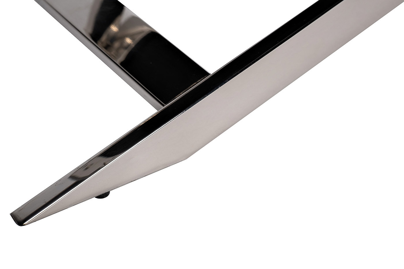 Банкетка велюровая светло-серая/хром Garda Decor 47ED-019BAN-SVSER