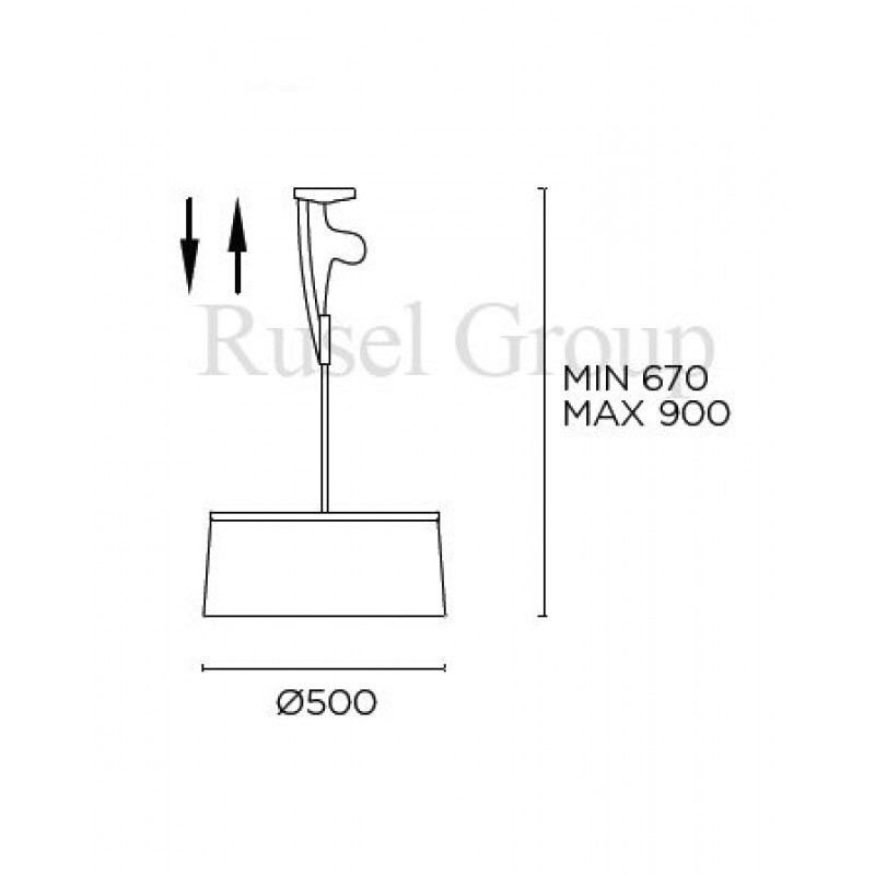 Подвесной светилньик Leds C4 VIRGINIA SO