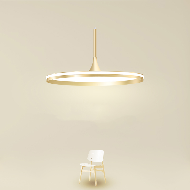 Подвесной светильник DANIKA D40 Brass 4000К by ImperiumLoft
