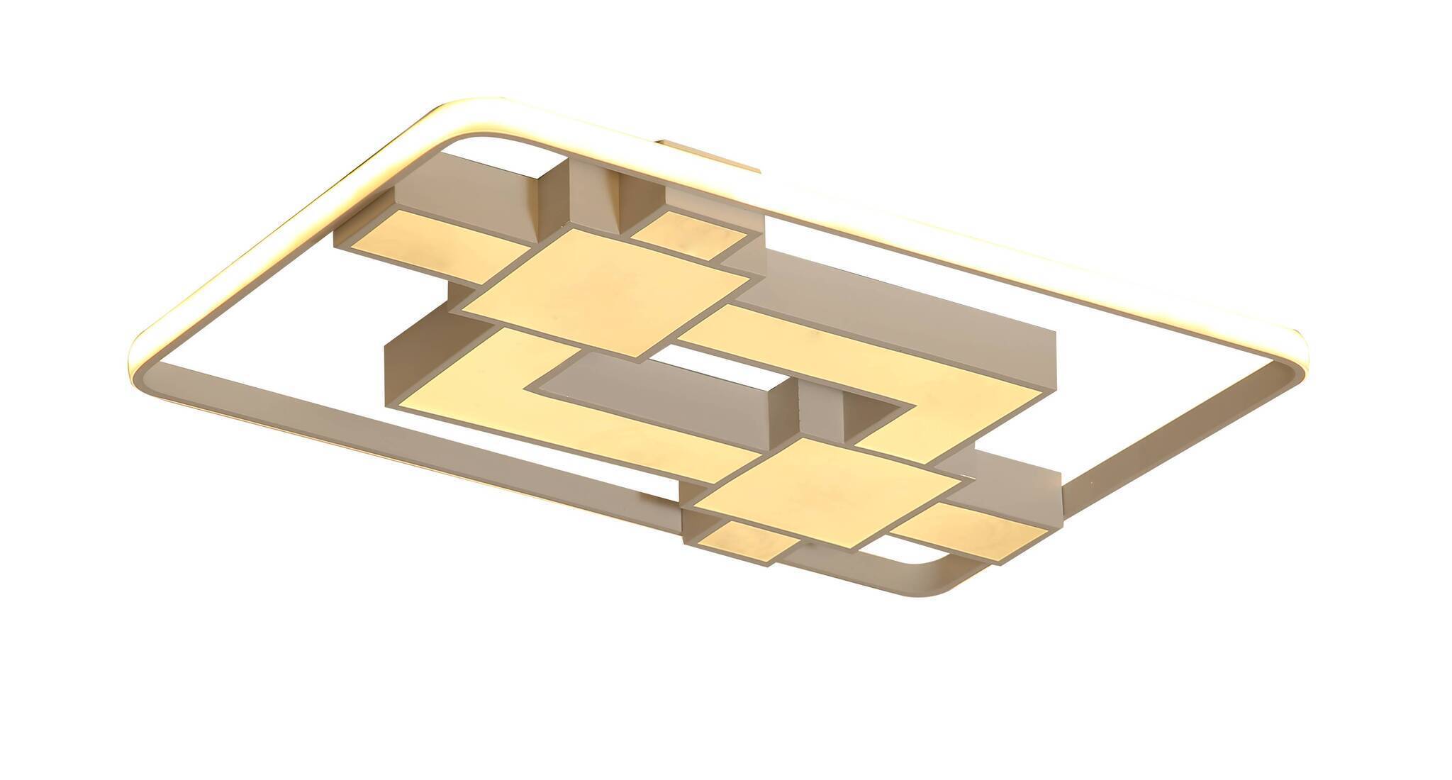 Светильник потолочный светодиодный Moderli V1053-CL Brass LED*98W