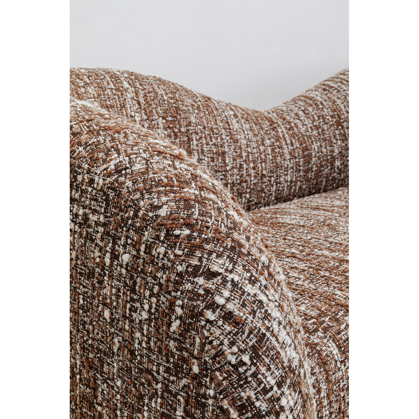 Диван 2-х местный Livia Melange Brown 201cm KARE 88035