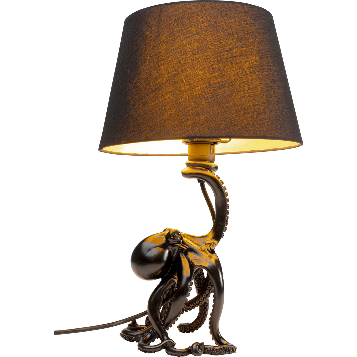 Светильник настольный Octopus Black 47cm KARE 58077