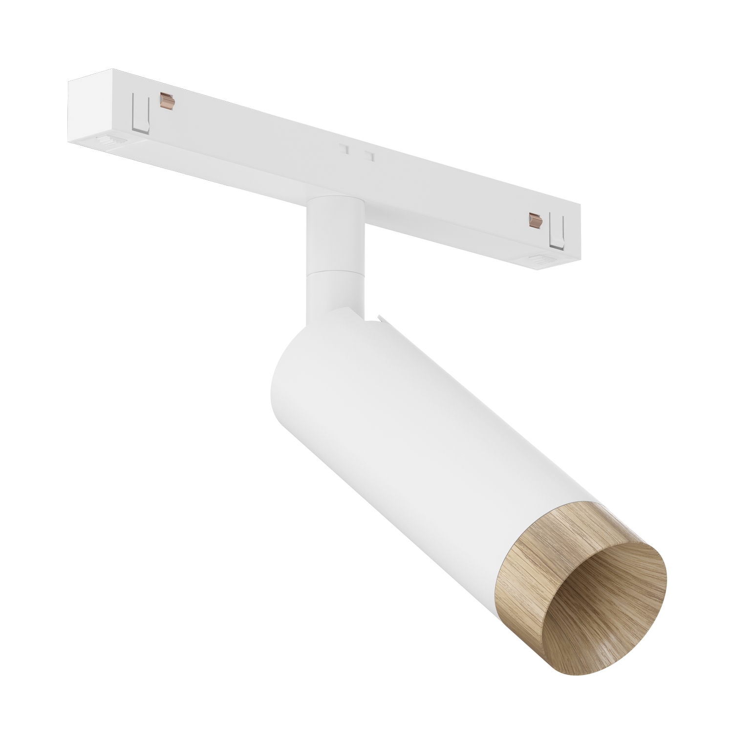 Светодиодный светильник для магнитной системы Ledron Sagi S40 Wooden White