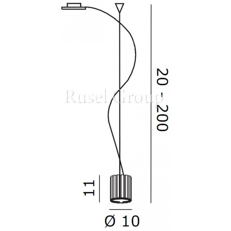 Подвесной светильник de MAJO CHARLOTTE S1D