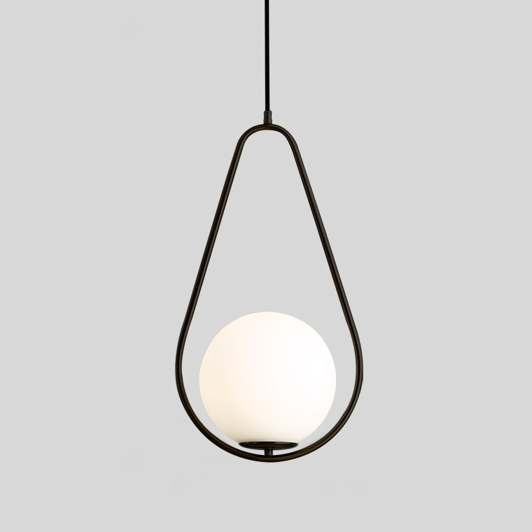 Подвесной светильник HOOP DROP Gold by ImperiumLoft