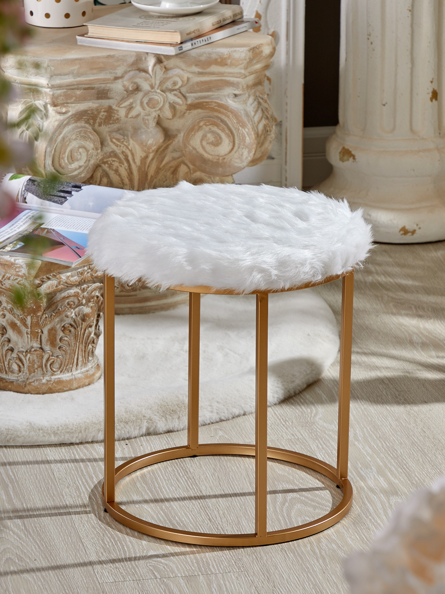 Пуф Glasar 49-342M