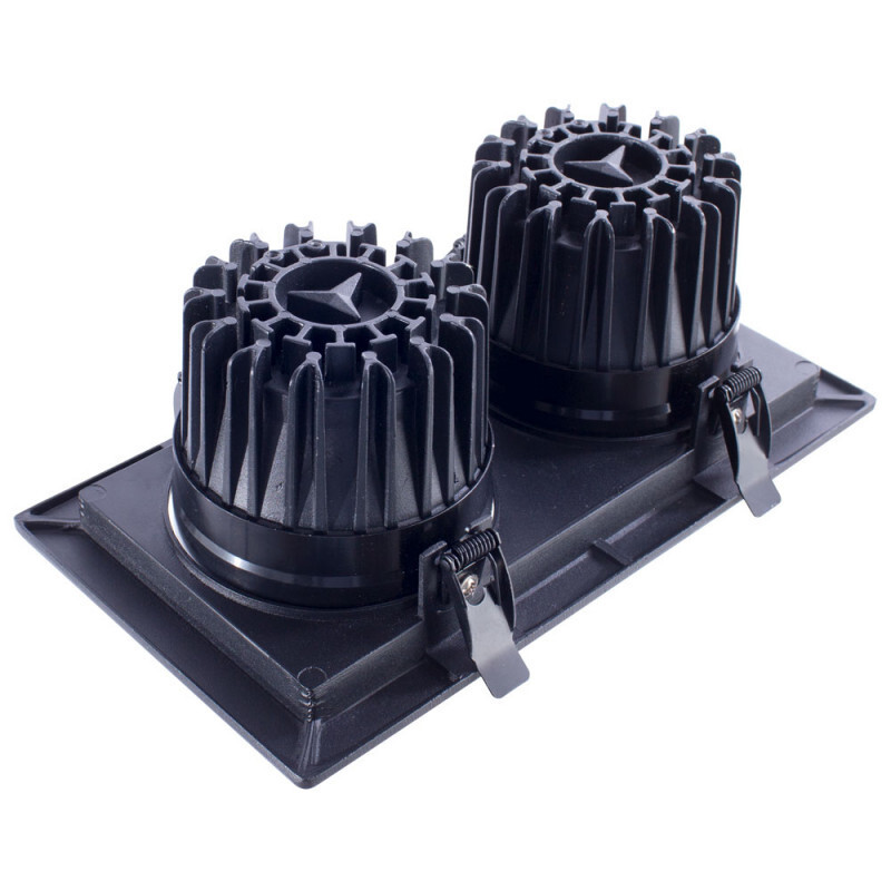 Встраиваемый светильник Arte Lamp A7018PL-2BK