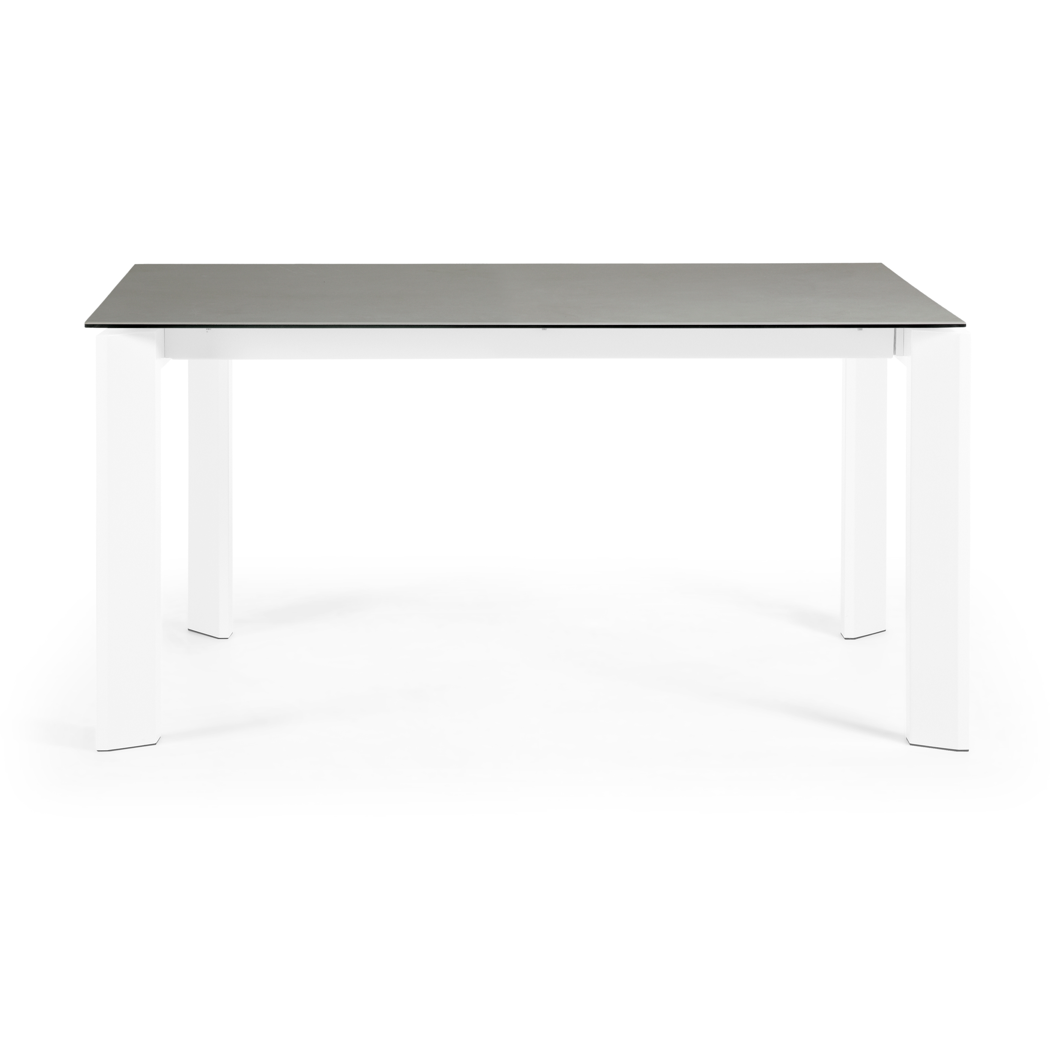 Стол Atta 160 (220) x90 белый керамика La Forma (ex Julia Grup)