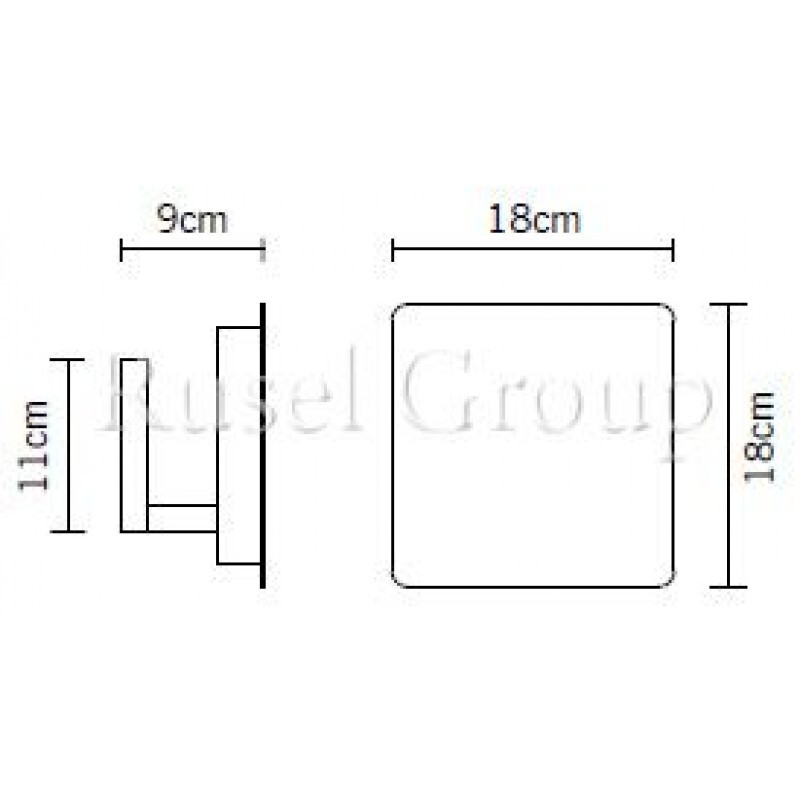 Настенный светильник Fabbian No More F06 D01 01