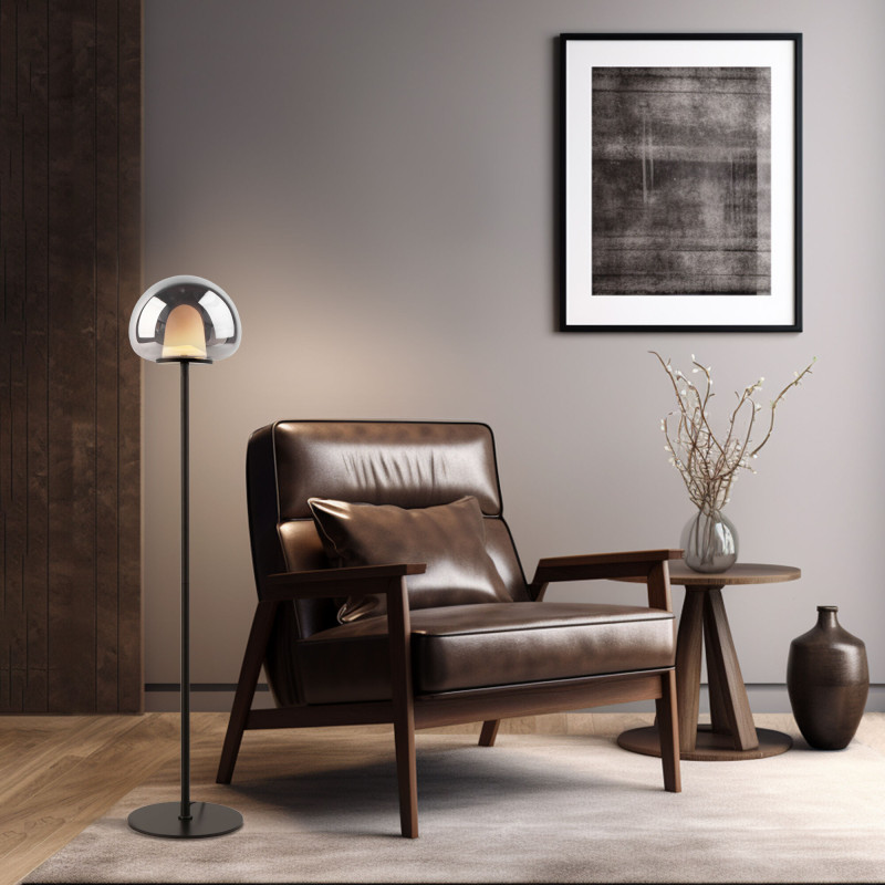 Торшер Eurosvet 90327/1 черный