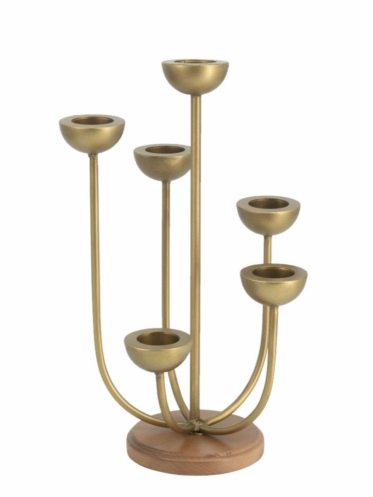 Подсвечник на свечей Glasar 86706