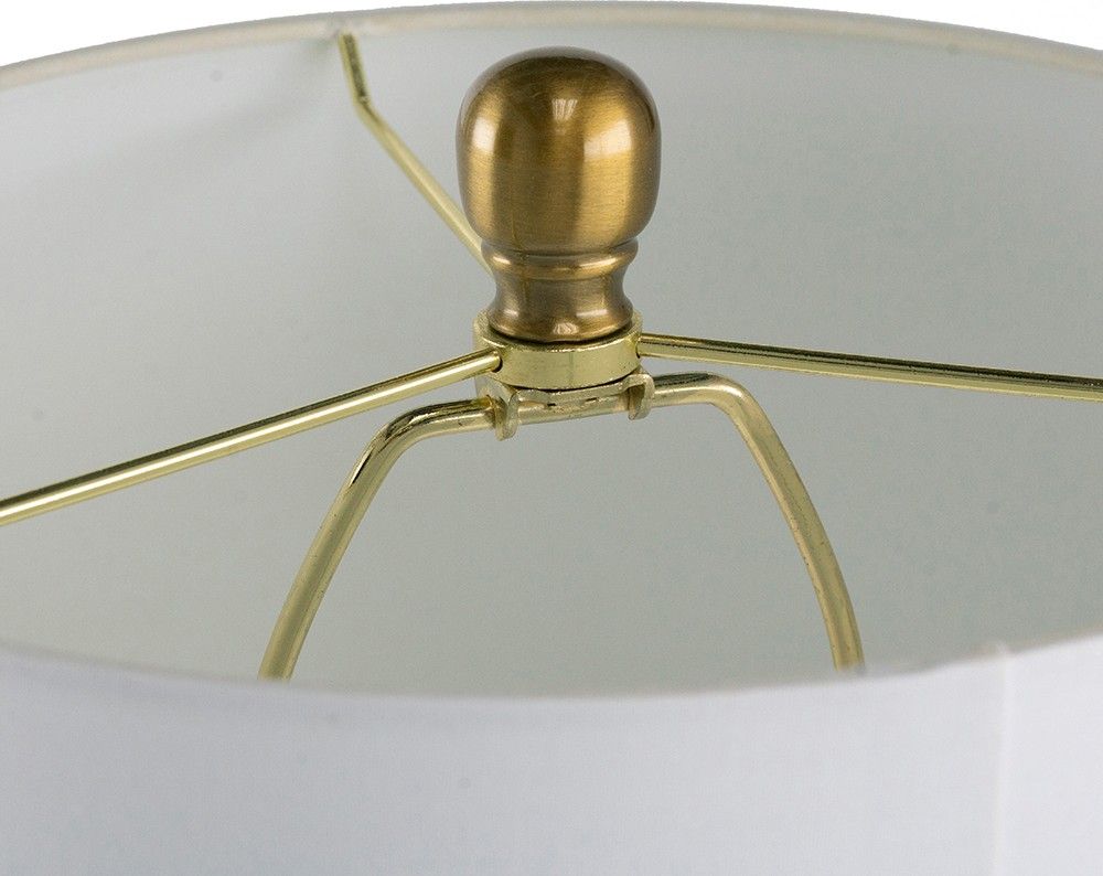 Светильник настольный с абажуром Glasar 77473CE-DS