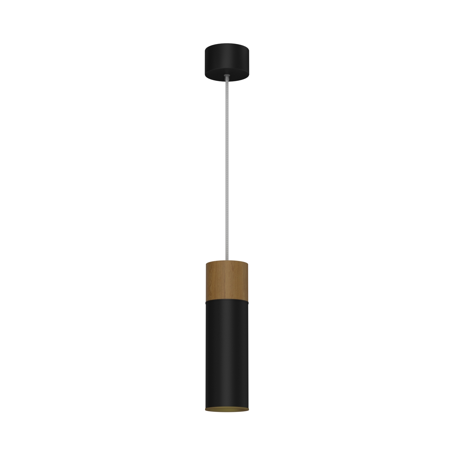 Подвесной (накладной) светодиодный светильник Ledron SLC7391/7W-PS Black-Gold
