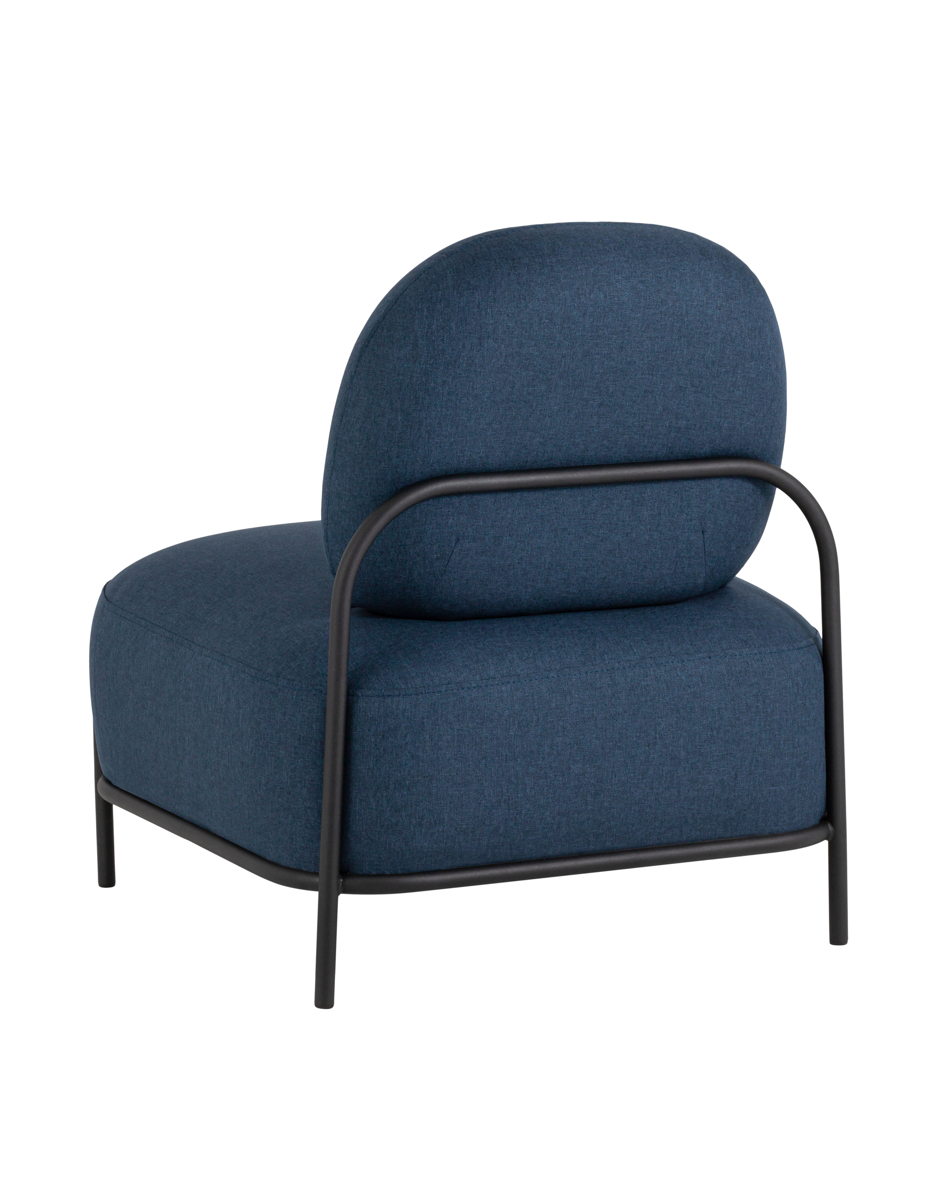 Кресло Стоун рогожка синий Stool Group