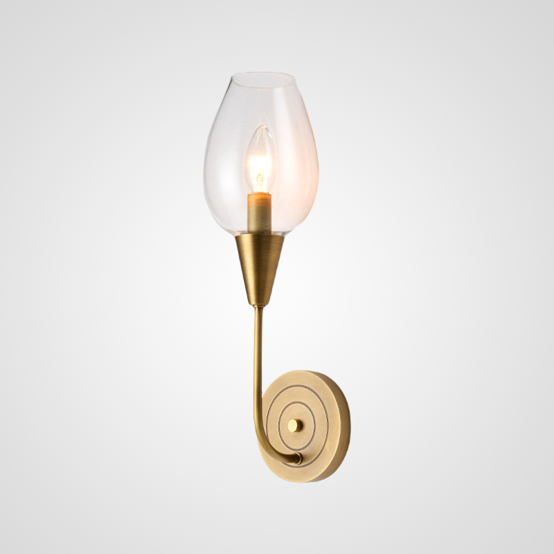 Настенный светильник VIOLA WALL 1 Clear by ImperiumLoft