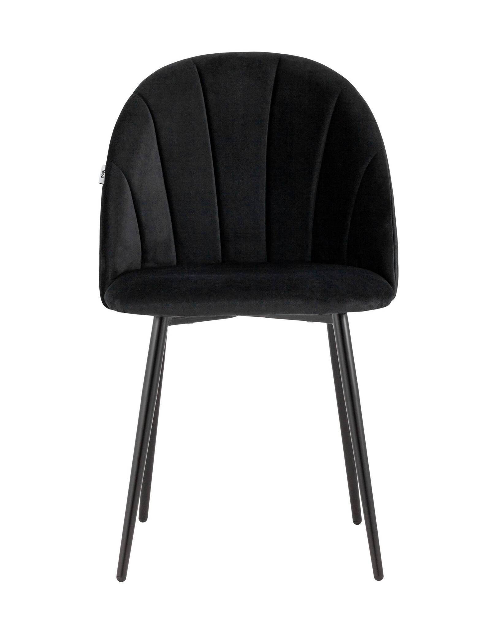 Стул Логан велюр черный Stool Group