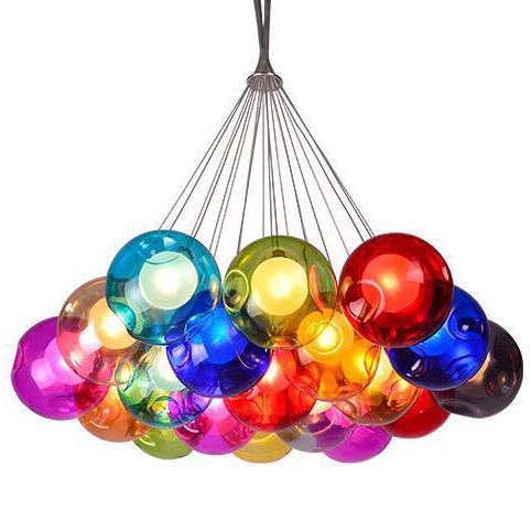 Люстра Bocca 28 Multicolor Led 19 by ImperiumLoft