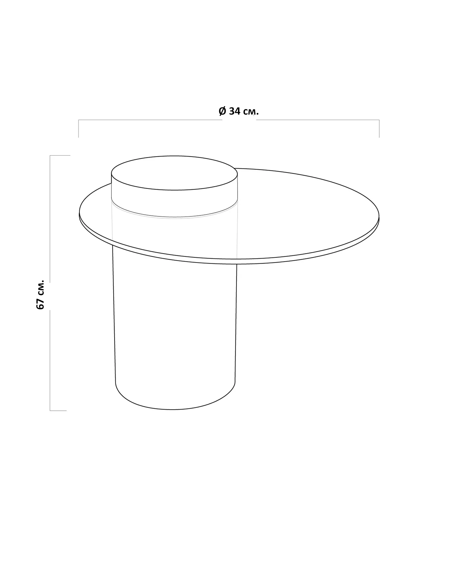 Золотой приставной столик Мартиника Louvre Home FST130924RJ
