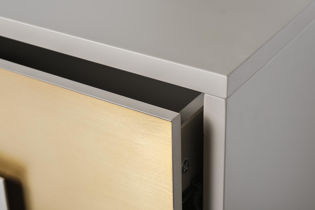 Тумбочка левая Garda Decor 58DB-NS19009L