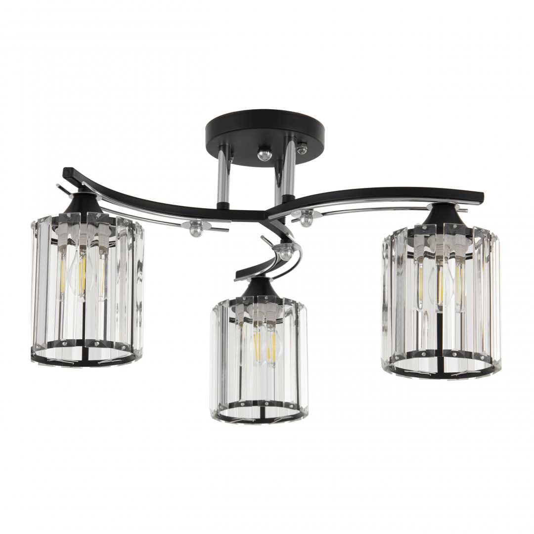 Люстра с плафонами 327103/3 BK+CR Arte Milano
