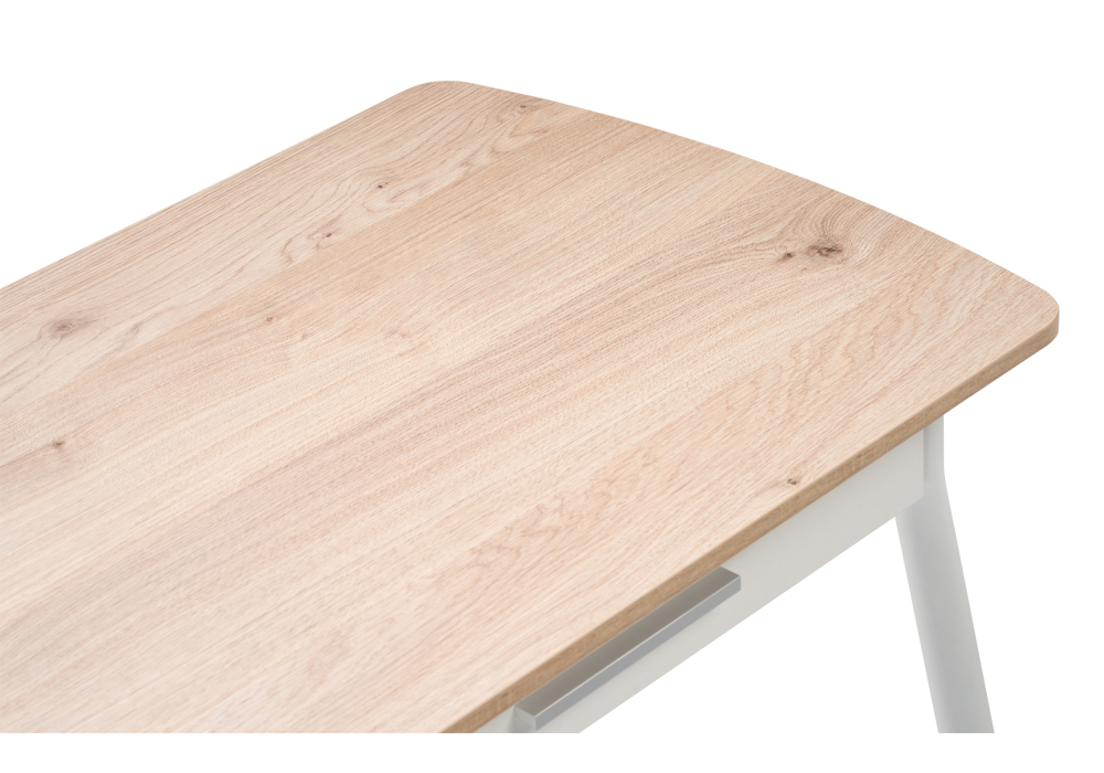 Стол деревянный Woodville Ревари эврика / белый 481889