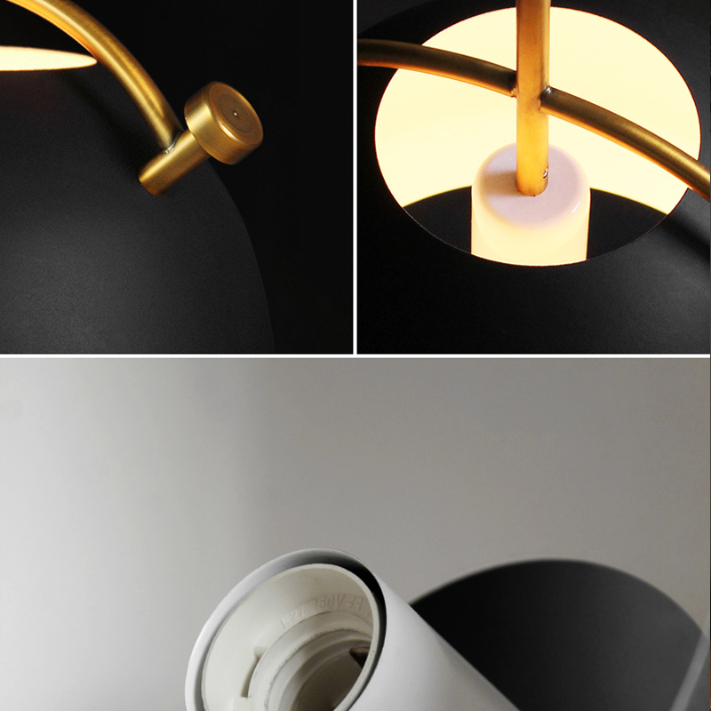 Подвесной светильник PULL B Black by ImperiumLoft
