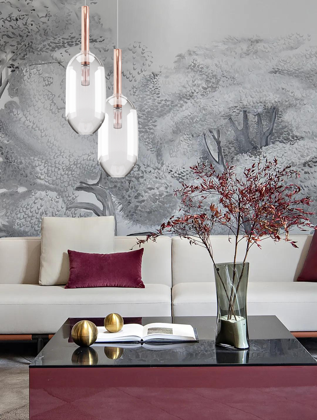 Подвесной светильник Milosh tendence 0805PL/A-1GD