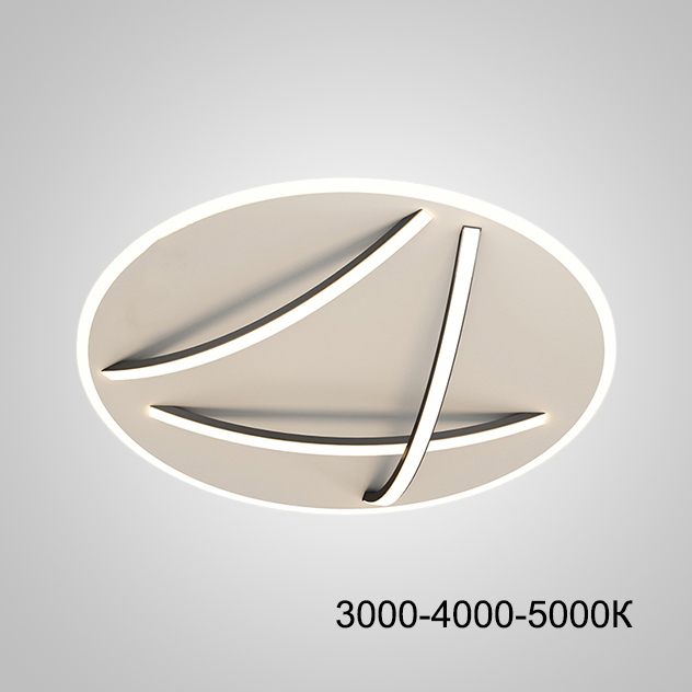 Потолочный светильник HAFTOR D50 Black Трехцветный свет by ImperiumLoft