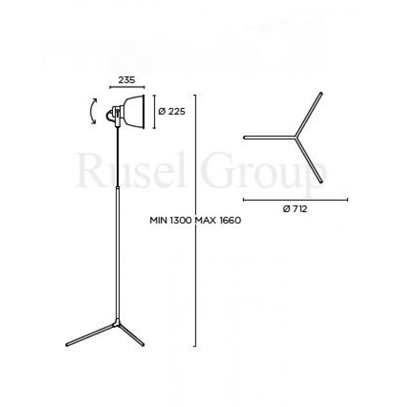 Напольный светилньик Leds C4 VINTAGE LT